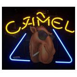 Camel Cigarettes Joe Camel Real Glass Neon Sign Li