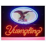 Yuengling Beer Eagle Lager Real Glass Neon Light S