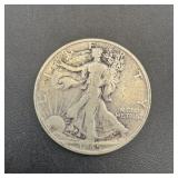 1945-s Walking Liberty Silver Half Dollar