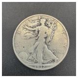 1937-d Walking Liberty Silver Half Dollar