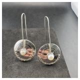 Sterling Silver Earrings, 925, 7.5 GRAMS