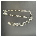 Sterling Silver Chain, 23", MD 925 V, 31.2 GRAMS