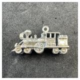 Sterling Silver Train Charm, 925, 3.9 GRAMS