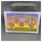 Five Piece Buffalo Nickel Set Including 1936-s, 19