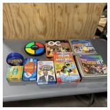 Assortment of games including Family Feud, Simon S