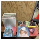 Large assortment of 33 RPM vinyl record albums inc