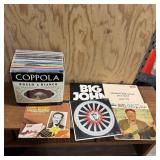 Large assortment of 33 RPM vinyl record albums inc