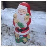 Vintage 41" TPI Santa Blow Mold (1997)