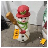 Vintage 22-inch tall wall-mount blow mold; no cord