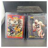 Lot of 2 O.J. Simpson football cards