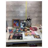 Elvis Memorabilia Including Dancing Elvis Figurine