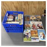 Assortment of VHS tapes including Disney and other