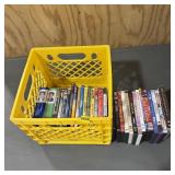 Assortment of DVDs; see photos for titles