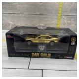 24K Gold-Plated NASCAR Diecast Replica 1/24 Scale