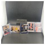 Lot of 5 NASCAR patch cards including Chris Buesch