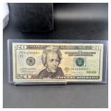 2017-a $20 Star Note, Crisp