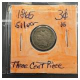1865 Three-Cent Nickel