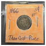 1866 Three-Cent Nickel
