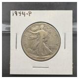 1944 Walking Liberty Silver Half Dollar