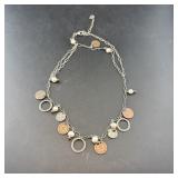 Silpada Sterling Silver & Pearl Necklace