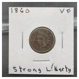 1860 Indian Head Cent