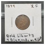 1899 Indian Head Cent