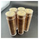 5x the Bid - 1964 BU Penny Roll