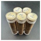 5x the Bid - 1963-D BU Penny Roll