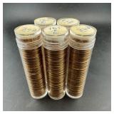 5x the Bid - 1963-D BU Penny Roll