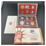 2000 U.S. Mint Silver Proof Set