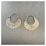 ATI Sterling Silver Hoop Earrings
