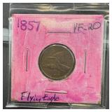 1857 Flying Eagle Cent (Higher Grade)