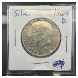 1964-d Silver Kennedy Half Dollar