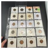 Twenty Wheat Cents (1909-1957)