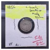 1856 Seated Liberty Silver Half Dime