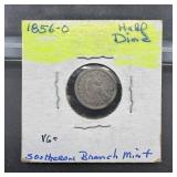 1860 Seated Liberty Silver Half Dime