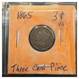1865 Three-Cent Nickel