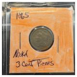 1865 Three-Cent Nickel