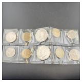 Collectible Dollars & Half Dollars (Mixed Years)