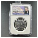 1964 Silver Kennedy Half Dollar NGC MS63