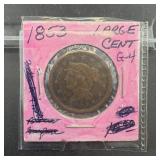 1853 Large Cent