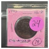1845 Large Cent