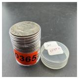 Tube of 20 Kennedy Half Dollars (1970-Early 1980s,