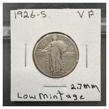 1926-S Standing Liberty Silver Quarter