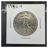 1944 Walking Liberty Silver Half Dollar