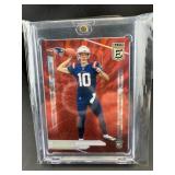 Drake Maye Numbered Rookie Football Card (492/875)