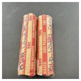 2x the Bid - Old Wheat Cent Rolls