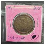 1849 Large Cent