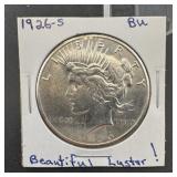 1926-S Peace Silver Dollar