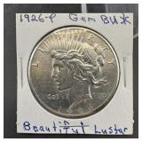 1926 Peace Silver Dollar